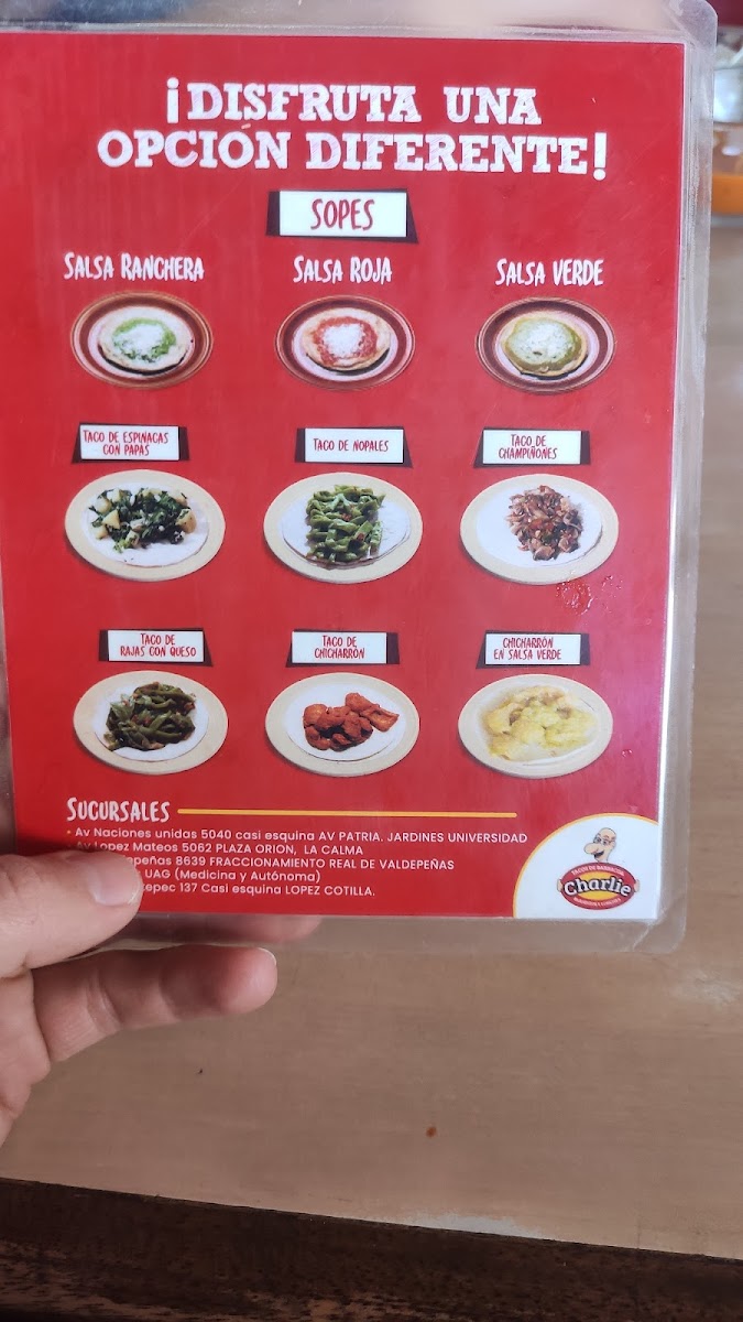 Tacos Charlie Menu - Image 3
