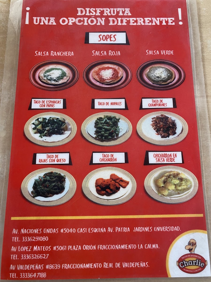 Tacos Charlie Menu - Image 5