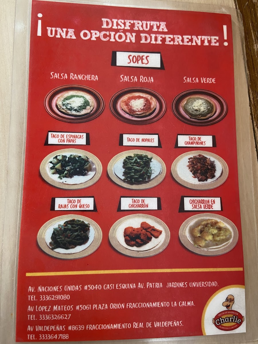 Tacos Charlie Menu - Image 6